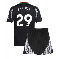 Maglia Calcio Arsenal Kai Havertz #29 Seconda Divisa Bambino 2024-25 Manica Corta (+ pantaloncini)